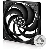 ARCTIC P12 Slim PWM PST - 120 mm Case Fan with PWM Sharing Technology (PST), Pressure-optimised, quiet motor, Computer, extra