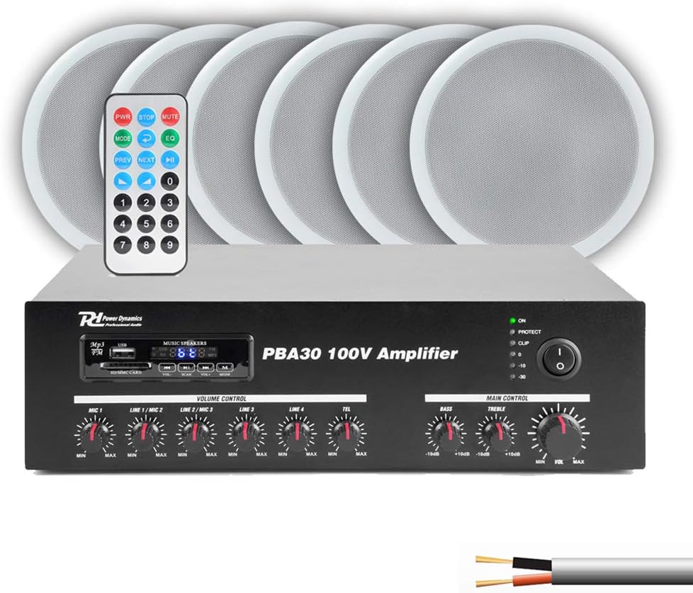 music system for cafe