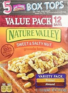 Image of Nature Valley, Granola Bars, Sweet & Salty Nut, Variety Pack -12 bars