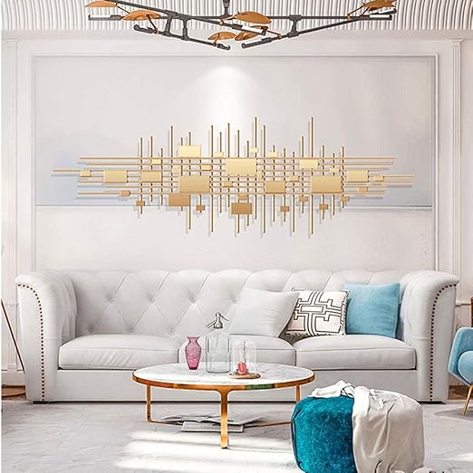 Arte De Pared De Metal 3d Movable Casa Decoracion Mural Del Papel