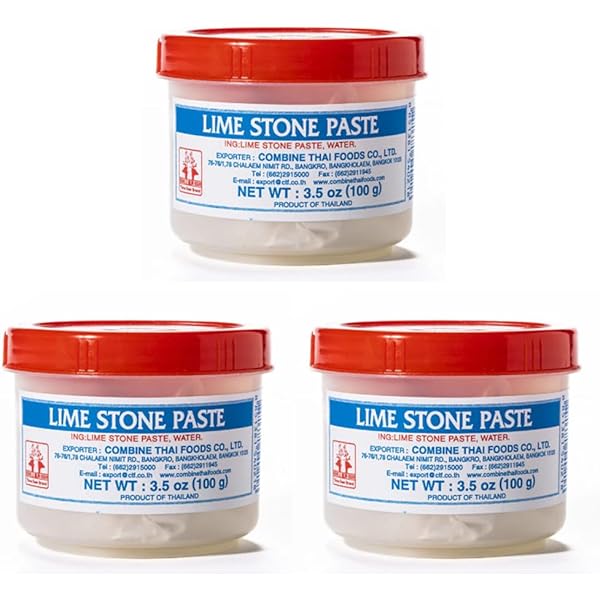 Amazon.com: White Lime Stone - Vôi Trắng 3.52 oz ( 1 pack)
