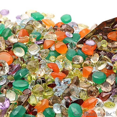 250+ Carats Loose Mixed Gems Wholesale Lot. Natural Faceted Semi Precious Gemstones. Gemmartusa Loose Gemstone - Thumbnail 7