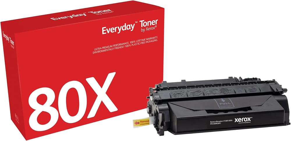 Xerox 80X CF280X Black Toner High Capacity 6900 Pages for HP M401 M425