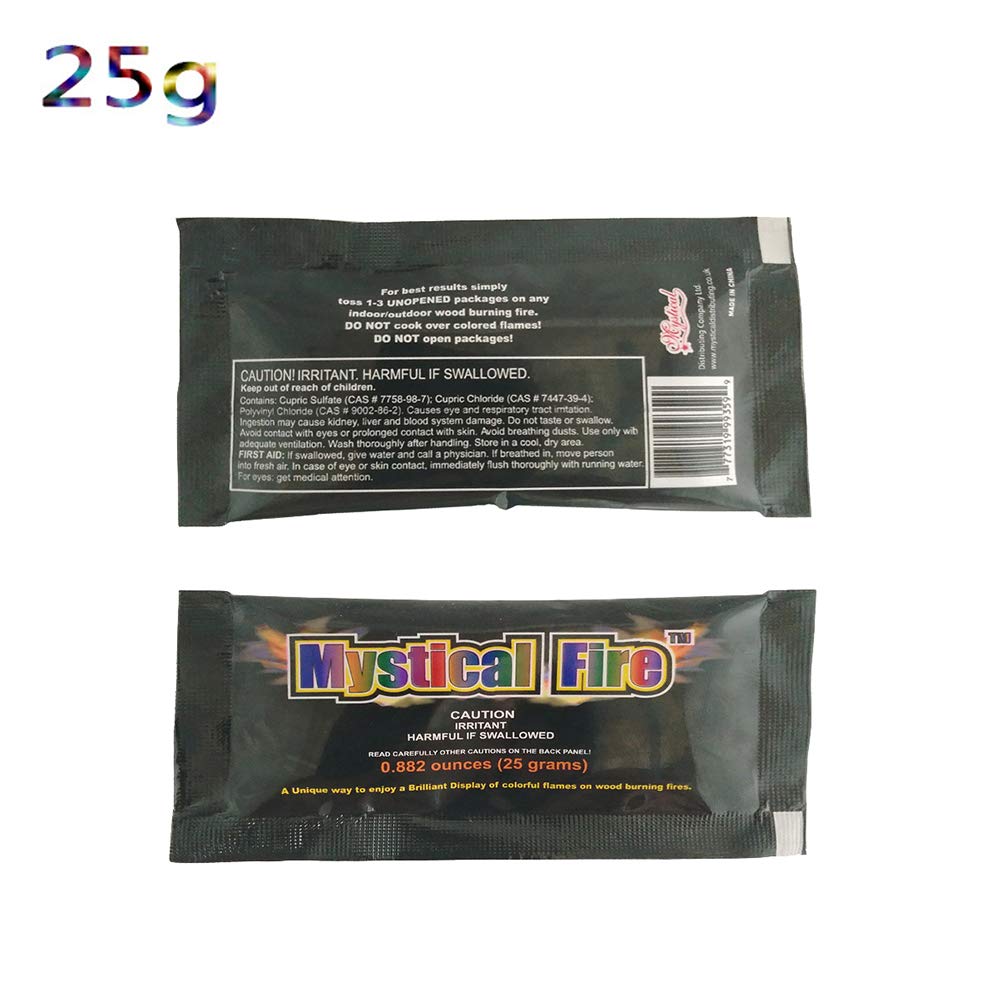 Amazon Com Alamana Fire Powder Magic Trick Coloured Rainbow
