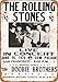 Wall-Color 7 x 10 Metal Sign - 1976 Rolling Stones in San Francisco - Vintage Look