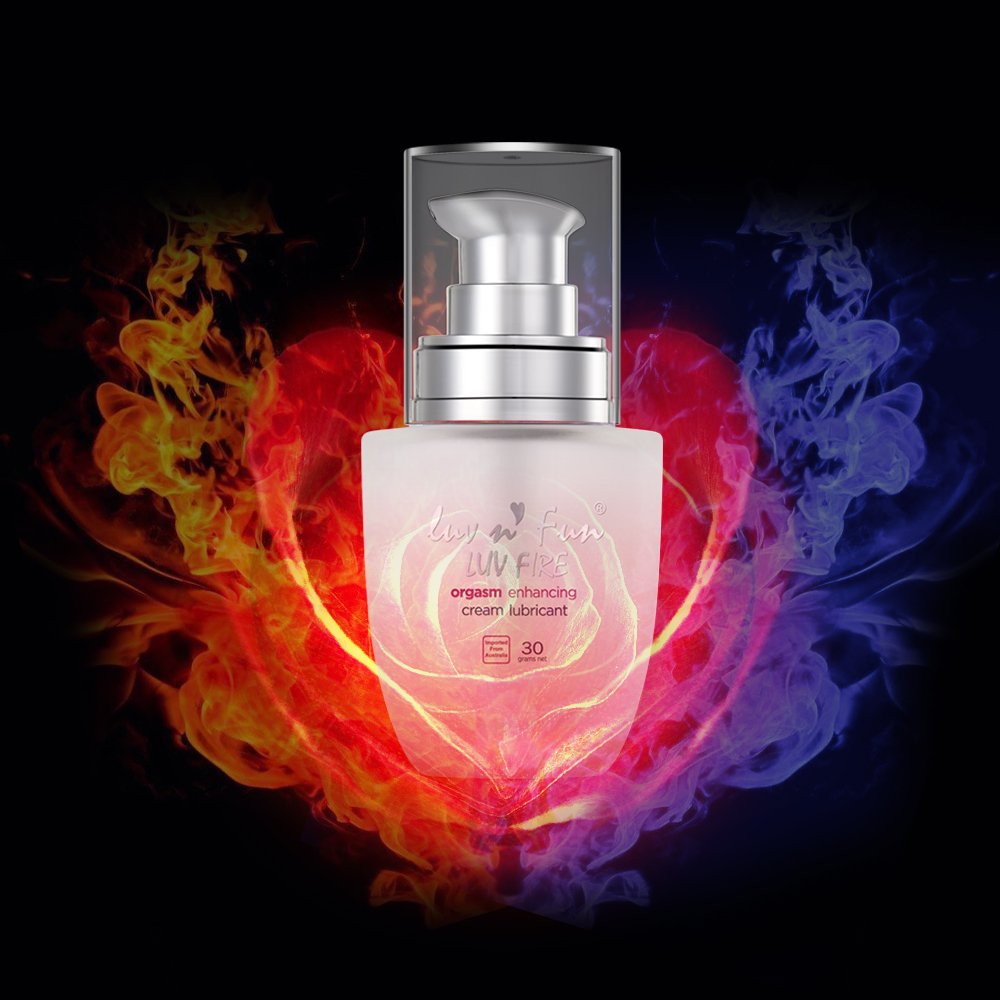 Lubricant water based LuvnFun Personal Organic Sensitive Hypoallergenic Lasting Lube for woman, 1.06 Ounce Bottle