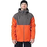 Dakine Men's Siphon 10k Shell Jacket – Waterproof, Breathable, Taped Seams