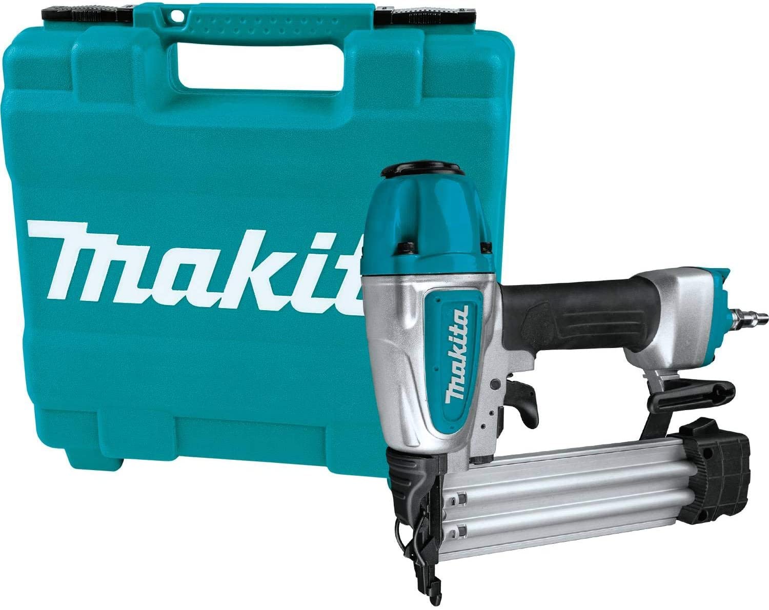 Makita AF505 2-inch 18g Brad Nailer Complete with Nose Protector/ Oil/ Safety Glasses/ Carrying Case