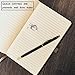 Ballpoint Pen, Ballpoint Pens Black Ink Retractable Pens Bulk Stainless Steel Metal Pens Ball Point Medium 1.0mm School Business Office Executive Grip Pen For Men Women, 5 Pack With 5 Extra Refills