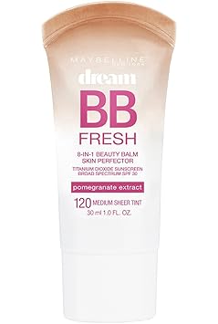 Maybelline Dream Fresh BB Cream (8 in 1 Skin Perfector) aus USA (Medium)