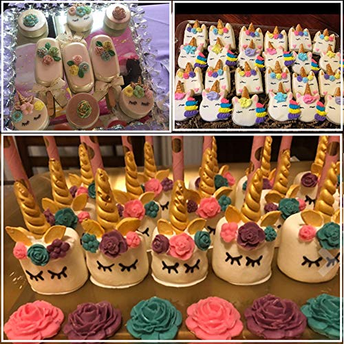 6 Pcs+Daisy+Chrysanthemum+Silicone+Chocolate+Decoration