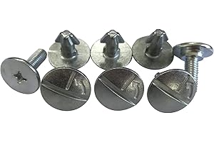 BOATSHIP 6PCS Radiator Engine Access Cover Pin Clip Screw 90674-TY2-A01 and 2PCS Lower Engine Cover Bolt 90105-TBA-A00 Compatible with Honda Accord CRV Civic