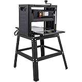 Mophorn Thickness Planer 12.5Inch Thickness Planer Woodworking 1800W Double Cutter Benchtop Thickness Planer 15 AMP With Stan