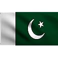 DMSE Pakistan Flag 2X3Ft Foot 100% Polyester 100D Flag