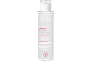 SVR Palpebral Eye Makeup Remover Gel for Very Sensitive & Dry Eyelids and Eye Contour. Fragrance-Free Care with Niacinamide t