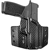 Tulster OWB Contour Kydex Holster in Right Hand fits: Sig Sauer P365 XMACRO | Optic Compatible Outside The Waistband Concealed Carry