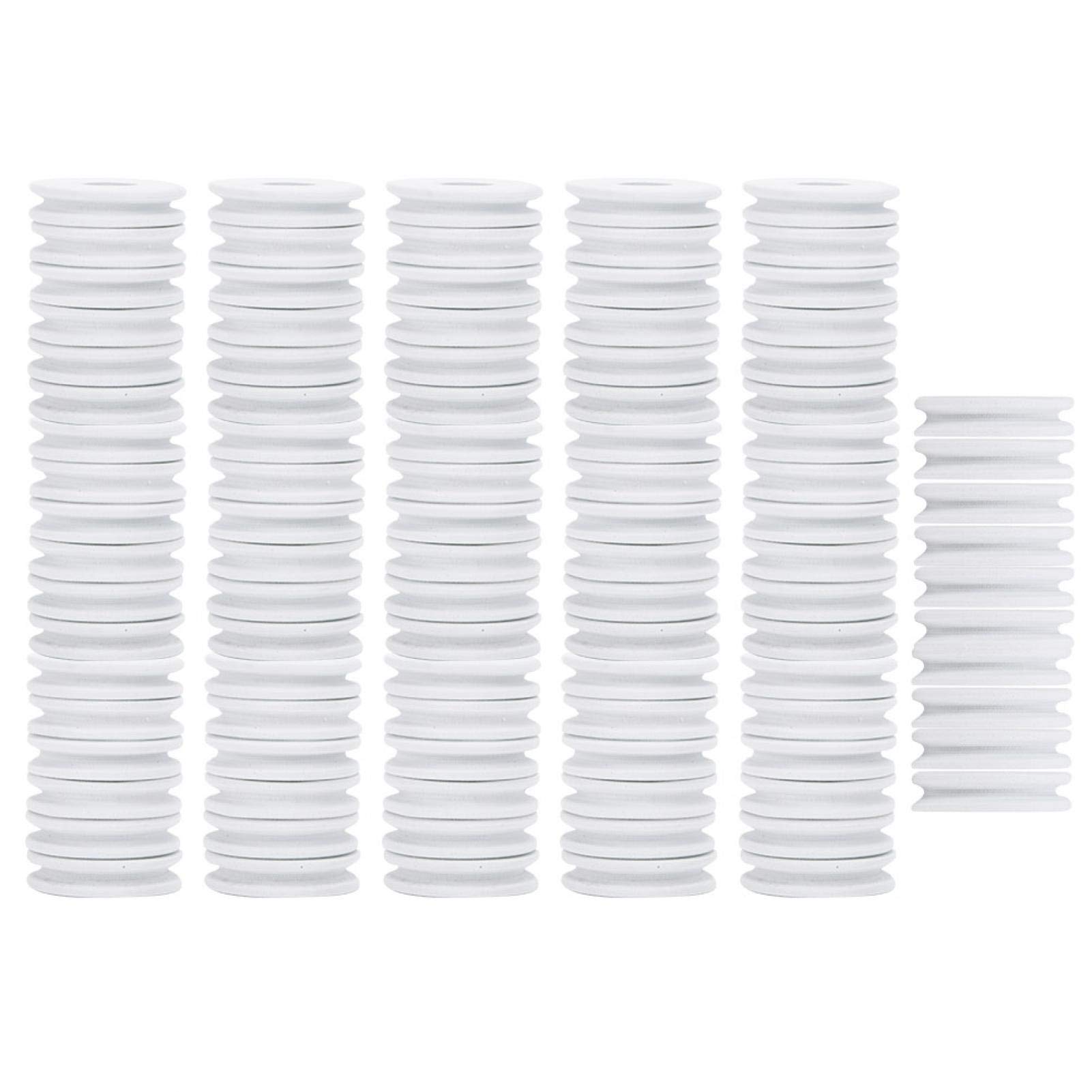 Keenso Foam Fishing Winding Boards,100pcs, Fishing Line Board,Spool Fishing Line Accessories,Rig Winders, for Rig Hooks Long Lengths,Sea Fishing Match Rigs, Fish floatsFish Floats Fishing