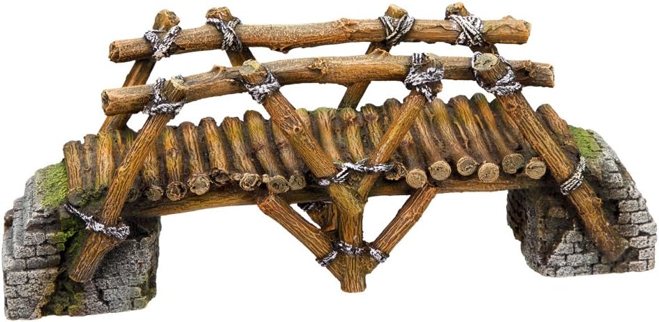 Nobby Aqua Ornaments "HOLZBRÜCKE" 25,8 x 8 x 10 cm