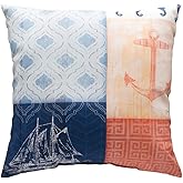 MWW Throw Pillow, Nautical Wonder, 18x18 inches, Climaweave