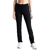 Yogipace Petite/Regular/Tall Women's Fleece Lined Thermal Pants Straight Leg Yoga Winter Sweatpants