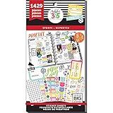 me & my BIG ideas Sticker Value Pack for Classic Planner - The Happy Planner Scrapbooking Supplies - Sports Theme - Multi-Color & Gold Foil - Great for Projects & Albums - 30 Sheets, 1429 Stickers