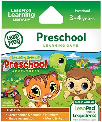 LeapFrog Learning Friends: Preschool Adventures Learning Game (for ...