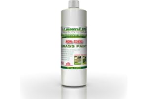 Lawnlift Ultra Concentrated (Green) Grass Paint 16oz. = 1.375 Gallons of Product.