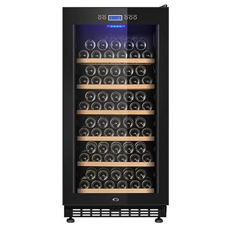 GXFC 188L Refrigerador de Vinoteca, 5-22 °C Enfriador de Vino ...