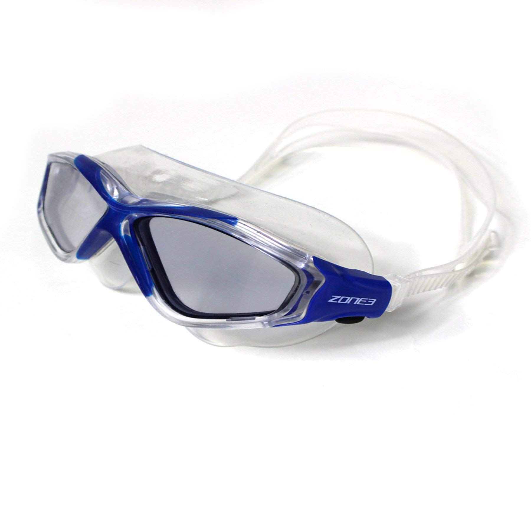ZONE3 Vision Max Swim Mask With Ultra Soft Silicon Seals/Anti-fog Panoramic Lens, Clear Vision No Leak Diving Goggles, Unisex