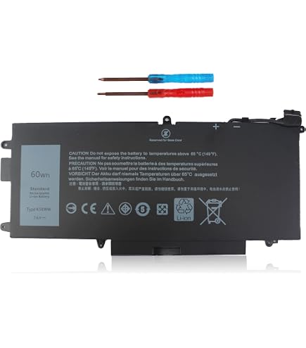 Amazon.com: Fancy Buying K5XWW Laptop Battery for Dell Latitude