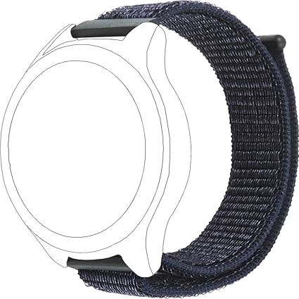 Amazon.com : ECSEM Nylon Loop Bands Compatible Vector Watch ...