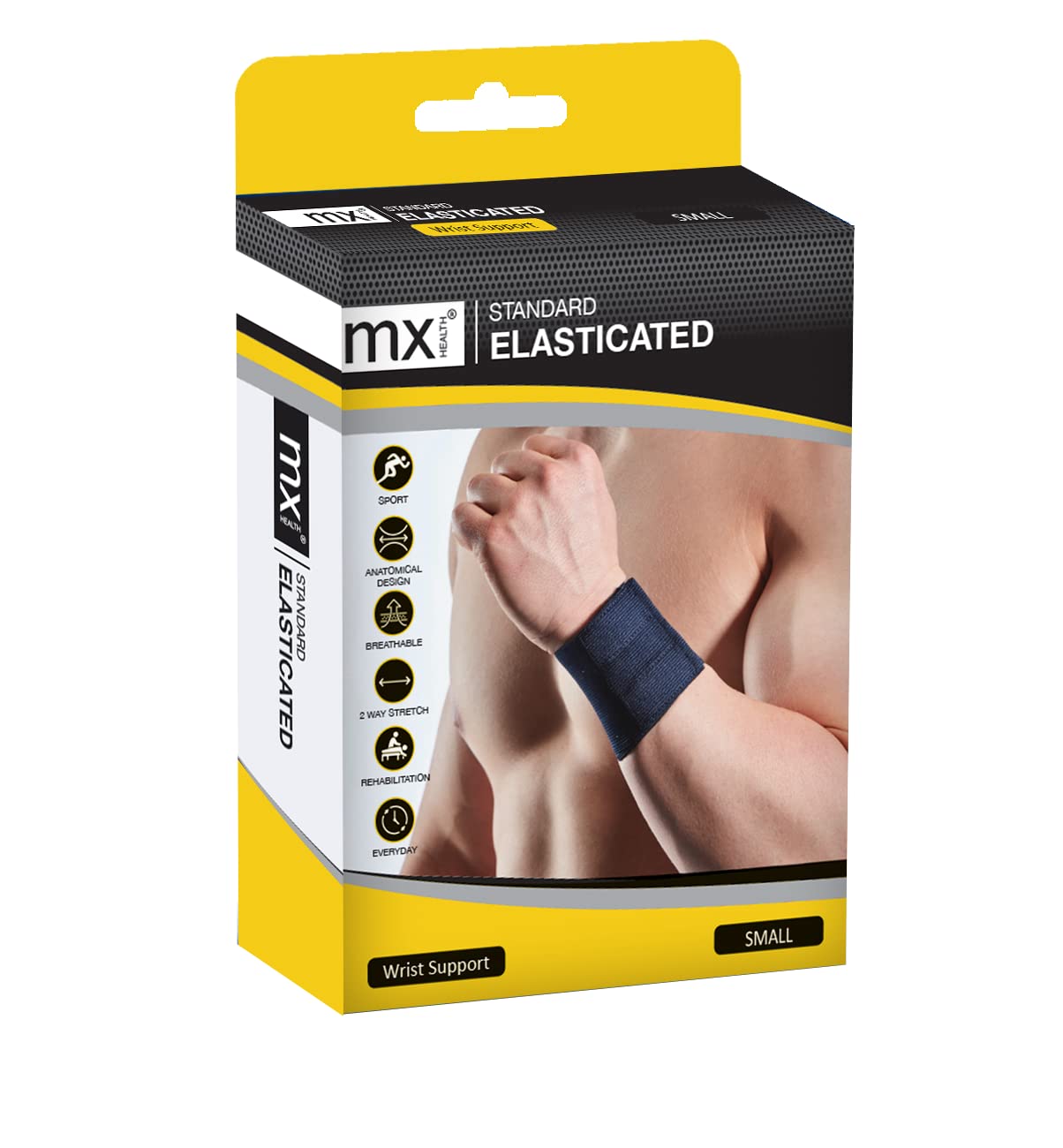 MX Wrist Support - Standard Elasticated (Medium)