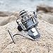 Spinning Reel Saltwater Fishing Reels with Withstand Salt Water Corrosion Saltwater Spinning Reel Full Metal Reels Saltwater High Speed Smooth Saltwater Reels Instant Anti-Reverse Freshwater Reel 4000