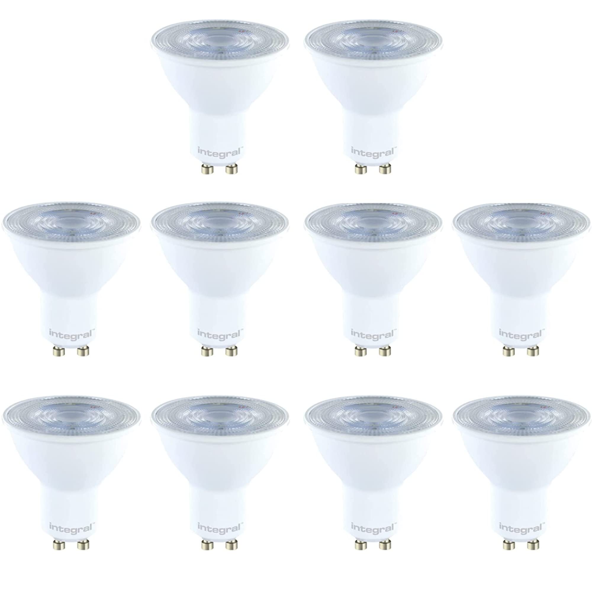 GU10 PAR16 3.6W 2700K 360lm Non-Dimmable Lamp - 10 Pack