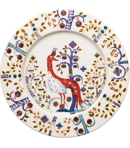Amazon.com | Iittala Taika White Coupe Deep Plate 21 cm: Dinner Plates