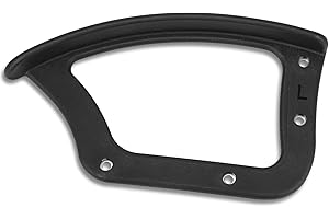Maitys 1 Pcs Replacement Office Chair Loop Armrest Rings Plastic Office Chair Replacement Parts for Work Desk Gaming Chairs Fit Arm Rest Accessories (Left Side)