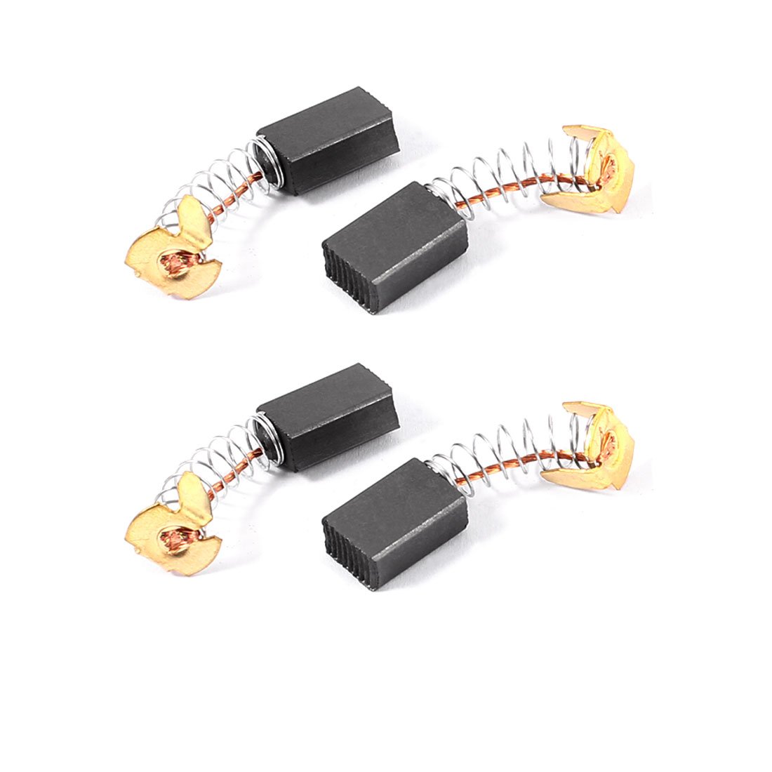 Sourcingmap 4 Pcs Carbon Electric Motor Brushes 15mm x 10mm x 6mm for Drill