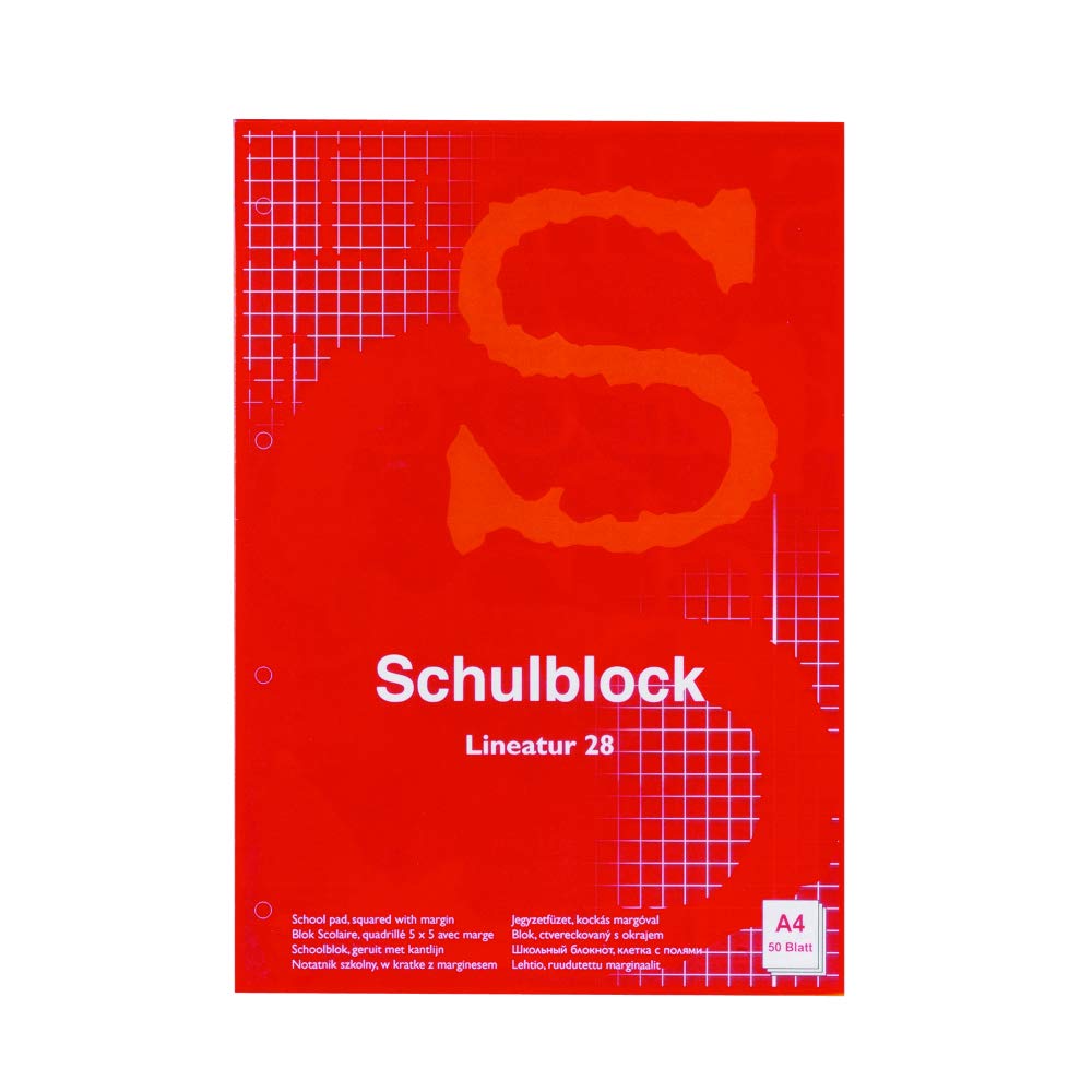 Noname 11149200 School Notepad A4 Line Style 28 50 Sheets Pack of 10