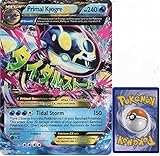 Jumbo Mega Primal Kyogre EX (#55) Oversized Pokemon Trading Card (Rare/Holo-Foil, Promo)