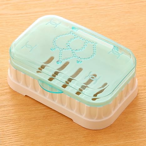 Amazon ソープディッシュ 石鹸ホルダー ソープホルダー 石鹸置きケース せっけん台 ソープホルダー トレイ おしゃれ ドレイン かわいい お風呂 洗面所収納 バス用品 水切り収納 ソープディッシュ ホーム キッチン オンライン通販