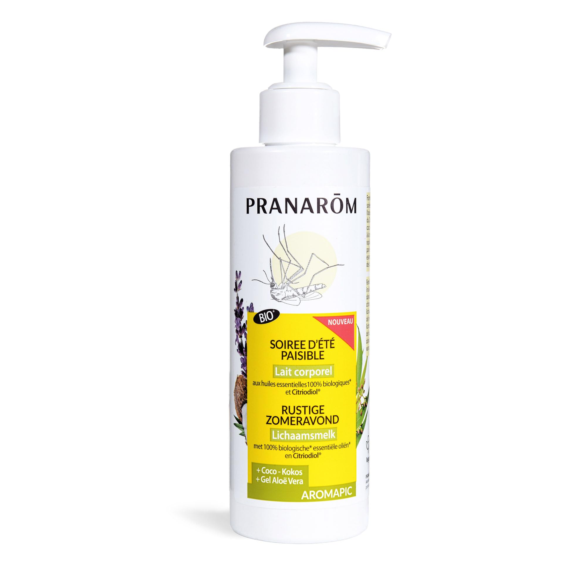 Pranarôm Aromapic Peaceful Summer Evening Body Lotion Organic 200ml
