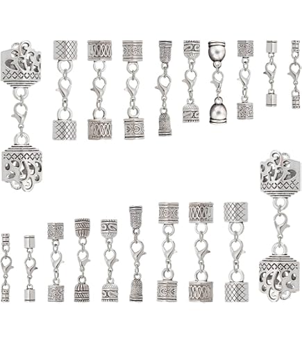 Tapas De Extremo Para Cable O Cadena - Bronce, 12mm X 8mm, Agujero 7mm (5 Unidades) - Ideal Para Bisutería