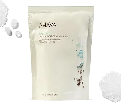 AHAVA Natural Dead Sea Bath Salts 250gr Muscle Relaxer Mineral Spa