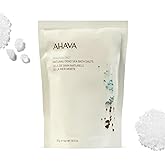 AHAVA Dead Sea Mineral Bath Salt- Intense Relaxation for Body & Mind, Elevates Moisture, Softens & Eases Sore Muscles, Enriched by Exclusive Dead Sea Salt & Osmoter, 8.5 Oz.