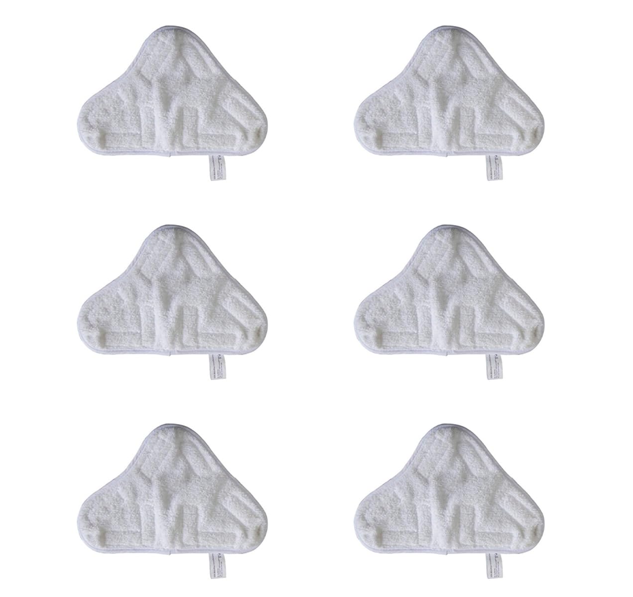 Malayas New Set of 6 Microfiber Steam MOP Floor Washable Replacement Pads Compatible Most Steam Mop Pads on the market, washable microfiber cloth pads, Hot Spray Mop Refills