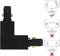 Bravsekai H Track L Connector H Type Single Circuit