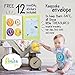 Ronica Memory Book for Baby Girl or Boy, Photo Album, Easy to Use Keepsake Scrapbook, Modern Keepsake for New Parents to Record Photos and Milestones