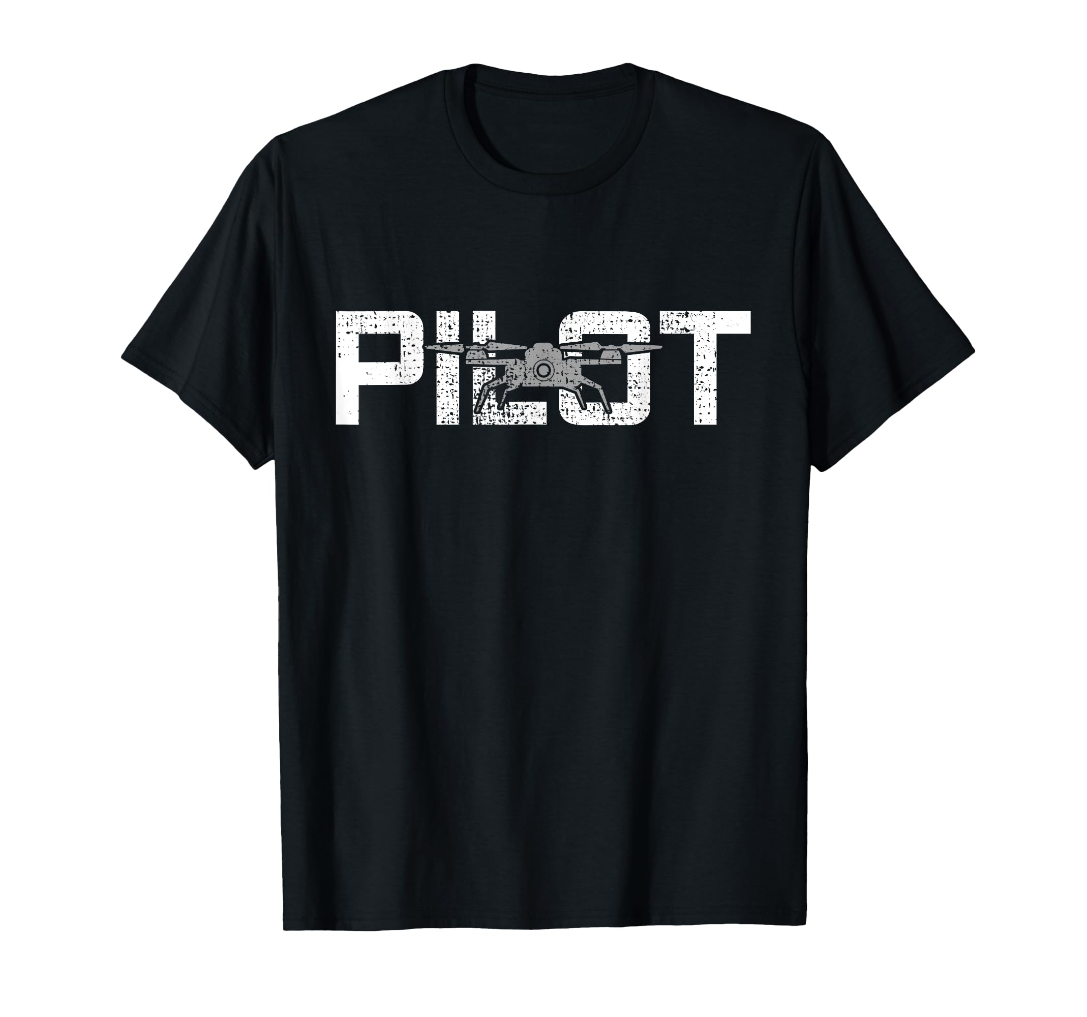 Drone Gift Vintage Quadcopter T-Shirt