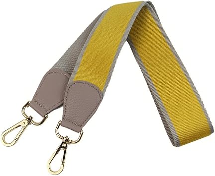 Umily - Correa de repuesto para bolso de mano, 103 cm Amarillo amarillo medium