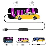 Pink LED Light Sign for Car, Taxi Sign Light